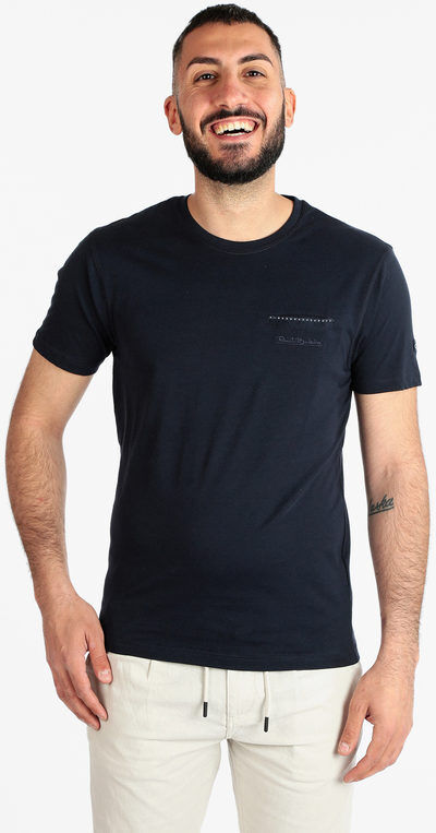 Renato Balestra T-shirt manica corta uomo con taschino T-Shirt Manica Corta uomo Blu taglia M