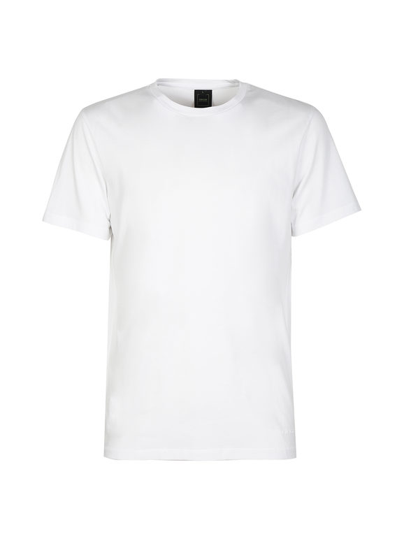 Geox T-shirt manica corta uomo in cotone T-Shirt Manica Corta uomo Bianco taglia L