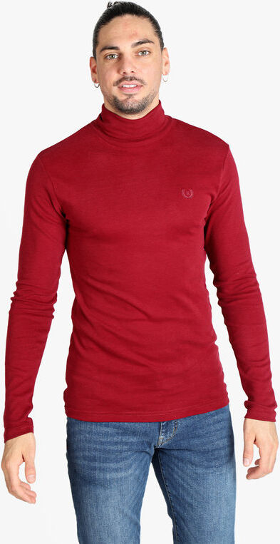 Be Board T-shirt manica lunga a dolcevita da uomo T-Shirt Manica Lunga uomo Rosso taglia XXL