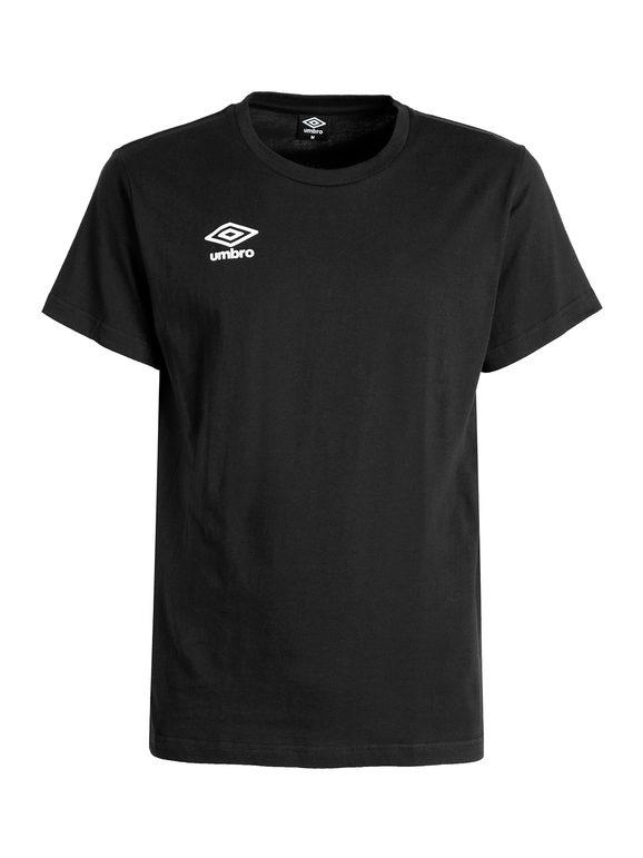 Umbro T-shirt uomo girocollo in cotone T-Shirt Manica Corta uomo Nero taglia XL