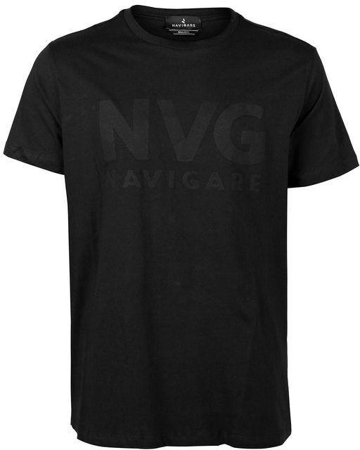 Navigare T-shirt uomo in cotone con scritta T-Shirt Manica Corta uomo Nero taglia XXL