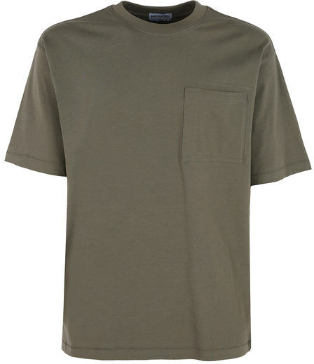 Warren Webber T-shirt uomo in cotone con taschino T-Shirt Manica Corta uomo Verde taglia XL