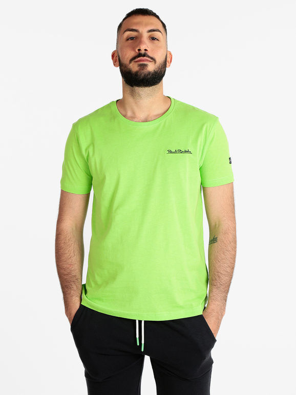 Renato Balestra T-shirt uomo manica corta in cotone T-Shirt Manica Corta uomo Verde taglia XL