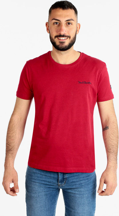 Renato Balestra T-shirt uomo manica corta taglie forti T-Shirt Manica Corta uomo Rosso taglia 4XL