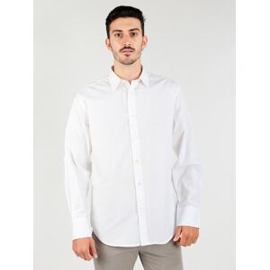 Mrhope Camicia bianca uomo classic fit Camicie Classiche uomo Bianco taglia XL