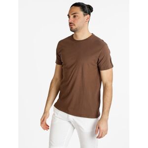 Baci & Abbracci T-shirt uomo manica corta in cotone T-Shirt Manica Corta uomo Marrone taglia M