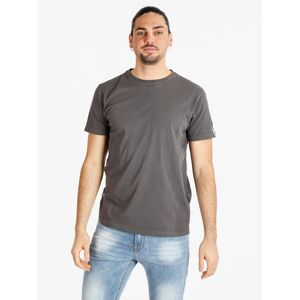 Baci & Abbracci T-shirt uomo manica corta in cotone T-Shirt Manica Corta uomo Grigio taglia XXL