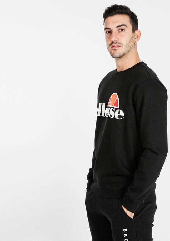 Ellesse Felpa uomo girocollo Felpe Pesanti uomo Nero taglia L