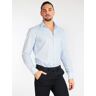 Edoardo Borghese Camicia da uomo regular fit Camicie Classiche uomo Blu taglia 44