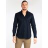 Edoardo Borghese Camicia da uomo regular fit Camicie Classiche uomo Blu taglia 44