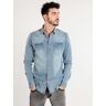 Bread & Buttons Camicia in jeans uomo Camicie uomo Jeans taglia S