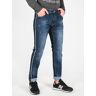 Sex & Jeans Jeans con strisce laterali Jeans Slim fit uomo Jeans taglia 44