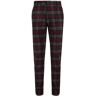 Andy Don B Pantalone uomo tartan in misto lana Pantaloni Casual uomo Rosso taglia 44