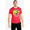 Abarth T-shirt manica corta uomo con logo T-Shirt Manica Corta uomo Rosso taglia XL