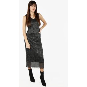 Sweet Abito lungo da donna smanicato con scollo a V Abiti donna Nero taglia M