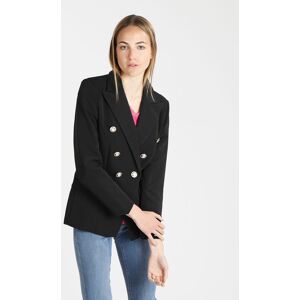 Melitea Blazer donna doppiopetto Blazer donna Nero taglia M