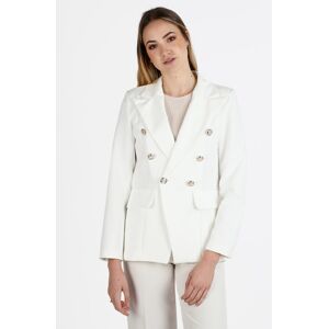 Melitea Blazer donna doppiopetto Blazer donna Bianco taglia M