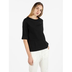 Daystar Maglia donna oversize con tasche T-Shirt Manica Lunga donna Nero taglia Unica