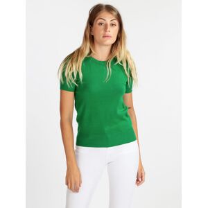 Solada Maglioncino donna manica corta Pullover donna Verde taglia L