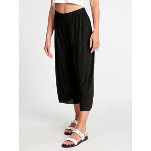 Solada Pantaloni culotte plissettati Pantaloni Casual donna Nero taglia M/L