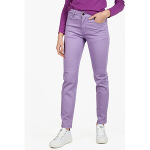 Max & Liu Pantaloni donna regular fit Pantaloni Casual donna Viola taglia 48