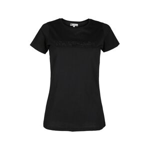 Renato Balestra T-shirt donna in cotone con strass T-Shirt Manica Corta donna Nero taglia S