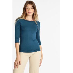 Solada T-shirt donna manica a 3/4 T-Shirt Manica Lunga donna Blu taglia Unica