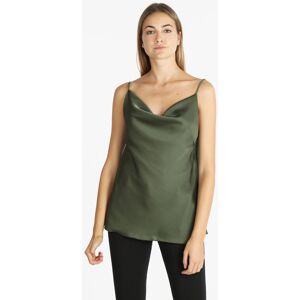 Solada Top donna con scollo a cascata Tops donna Verde taglia Unica