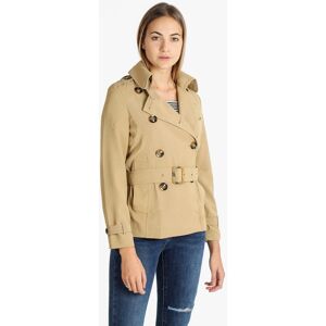 Solada Trench corto donna con cintura Trench donna Beige taglia M