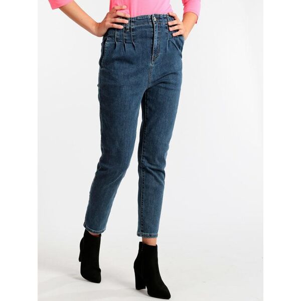 ghiaccio&limone ; jeans baggy jeans boyfriend donna jeans taglia m