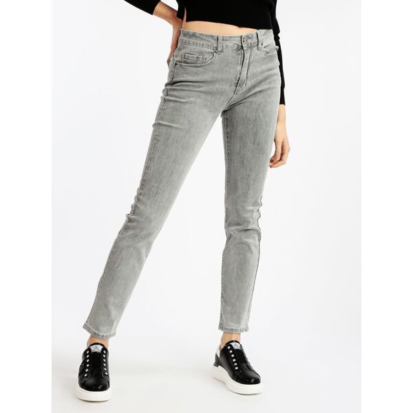 max & liu jeans donna grigio regular fit jeans regular fit donna grigio taglia 44