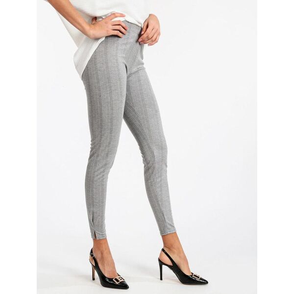 gladys leggings a fantasia leggings donna grigio taglia l/xl