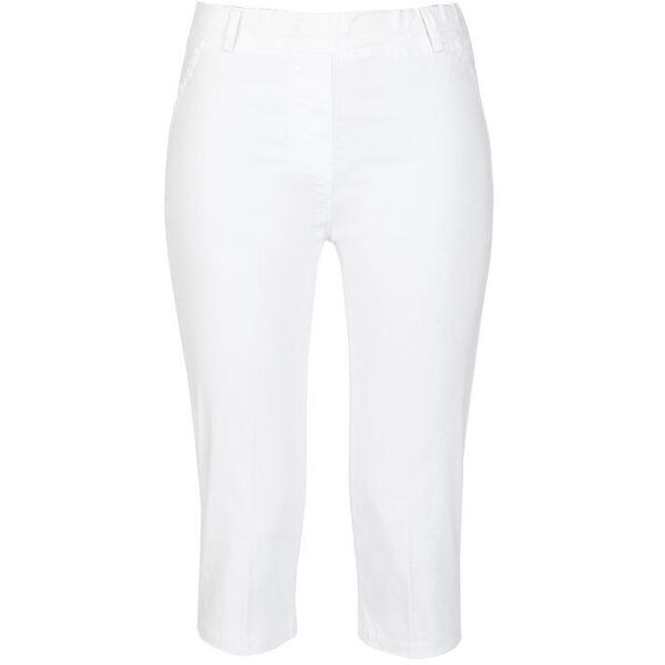 solada pantaloni pinocchietto elasticizzati pinocchietti donna bianco taglia 42