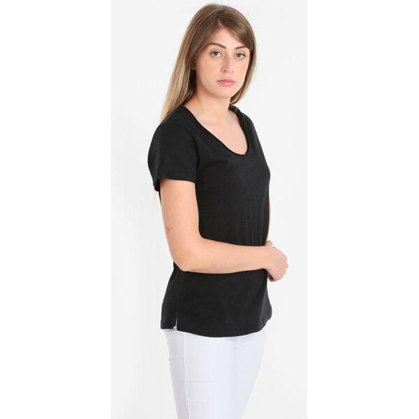 the people rep t-shirt donna in cotone scollo v t-shirt manica corta donna nero taglia s