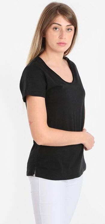 the people rep t-shirt donna in cotone scollo v t-shirt manica corta donna nero taglia s