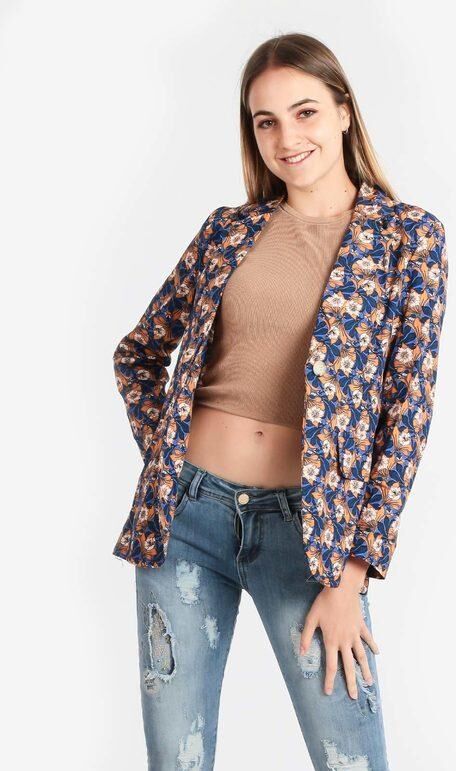 Solada Blazer donna a fantasia Blazer donna Multicolore taglia S