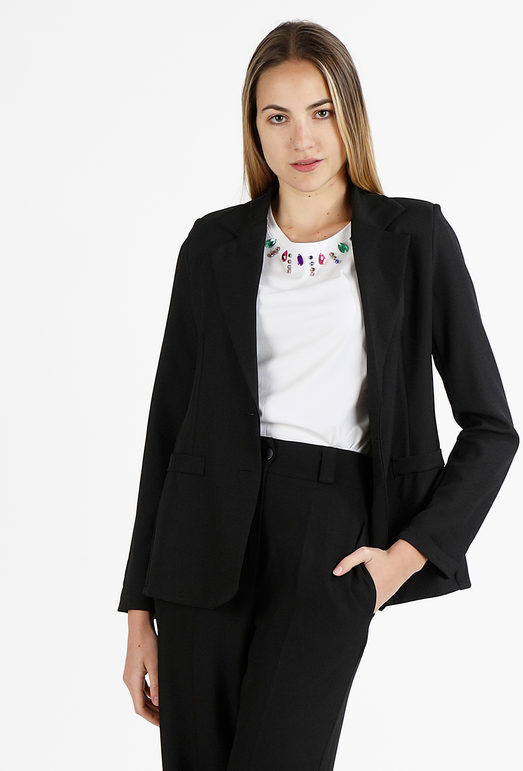 Daystar Blazer donna con bottoni Blazer donna Nero taglia M