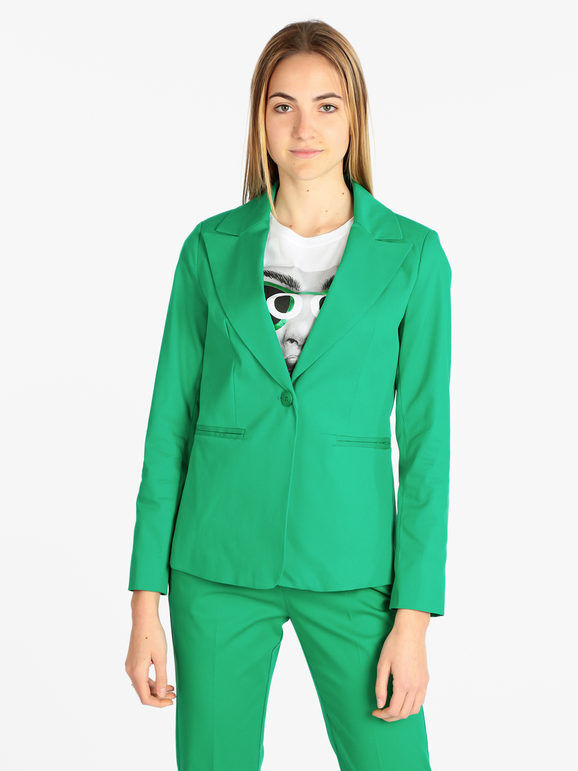 Daystar Blazer donna con tasche Blazer donna Verde taglia M