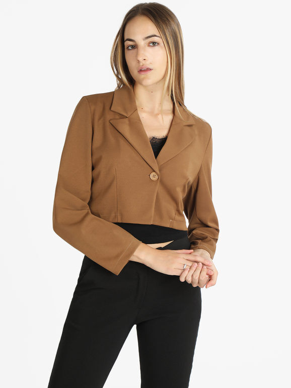 Daystar Blazer donna corto Giacche Leggere donna Beige taglia Unica