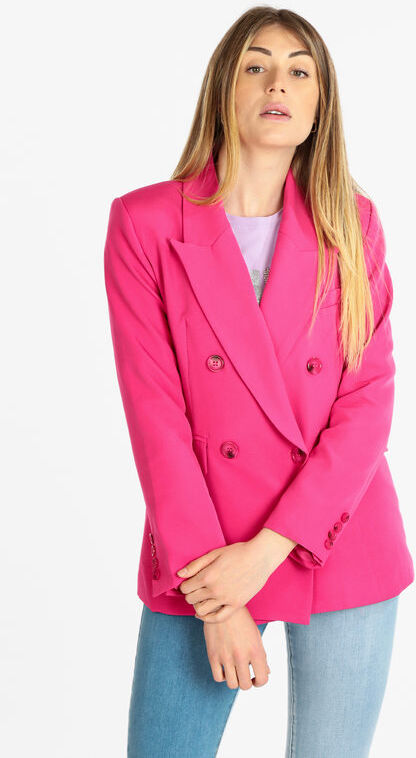 Monte Cervino Blazer donna doppiopetto Blazer donna Fucsia taglia M