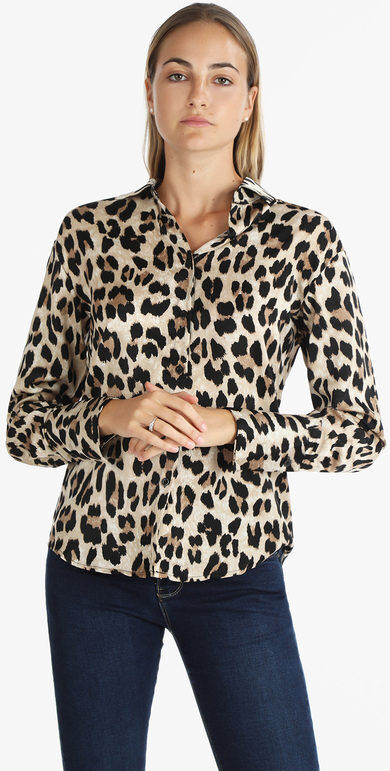 Sweet Camicia donna con stampa animalier Camicie Classiche donna Multicolore taglia XL