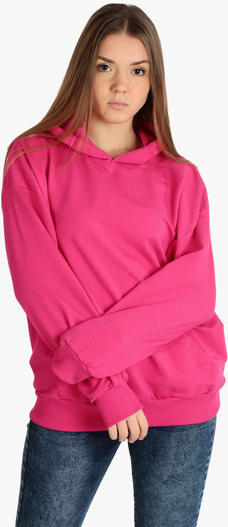 Ladp Felpa donna con cappuccio Felpe Leggere donna Fucsia taglia M