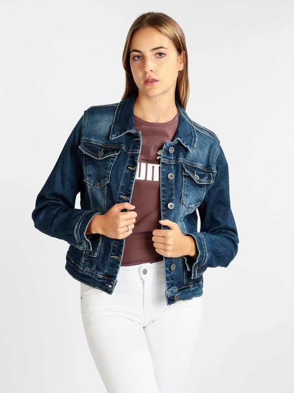 Denim Giacca in jeans da donna Giacche Jeans donna Jeans taglia L