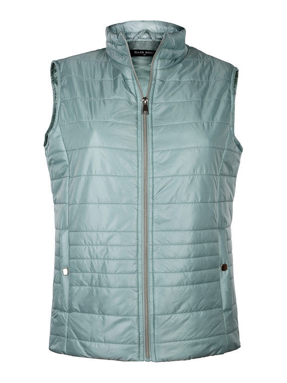 Ellen Rose Gilet donna trapuntato leggero Smanicato donna Blu taglia 56