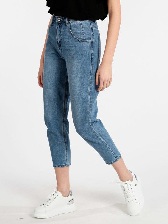 Ghiaccio&Limone ; Jeans baggy push up Jeans Boyfriend donna Jeans taglia M