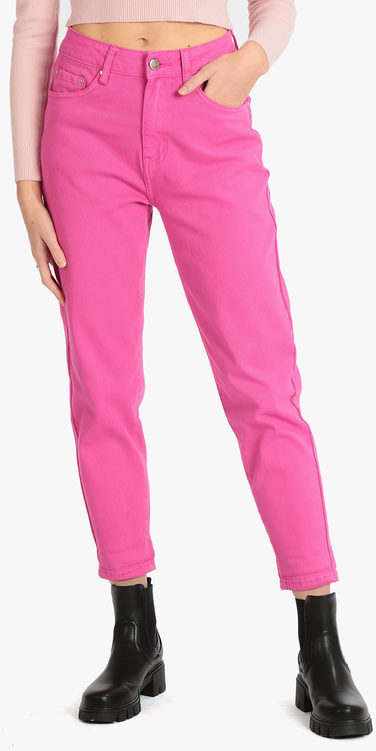 mira°belle Jeans donna modello Mom fit Jeans Boyfriend donna Fucsia taglia M