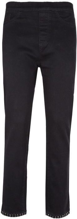 Max & Liu Jeggings donna neri con strass Jeggings donna Nero taglia L