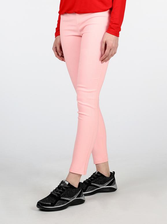 Solada Leggings misto cotone elasticizzati Leggings donna Rosa taglia L/XL