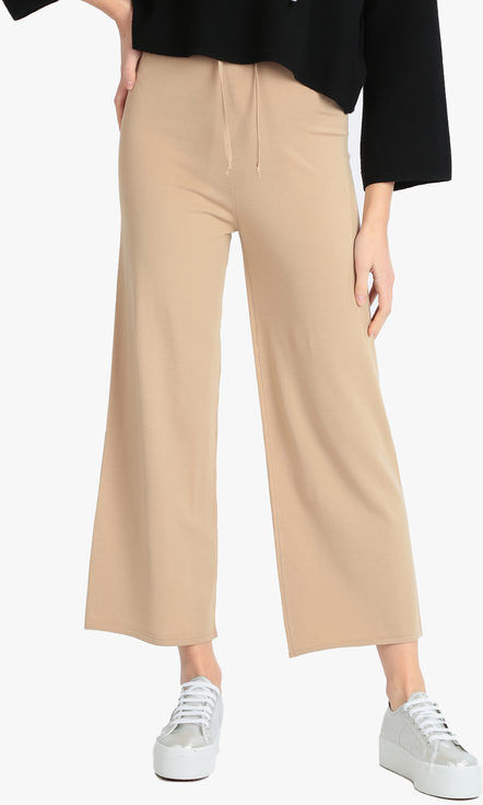 Louise Orop Pantaloni donna palazzo leggeri Pantaloni Casual donna Marrone taglia S/M