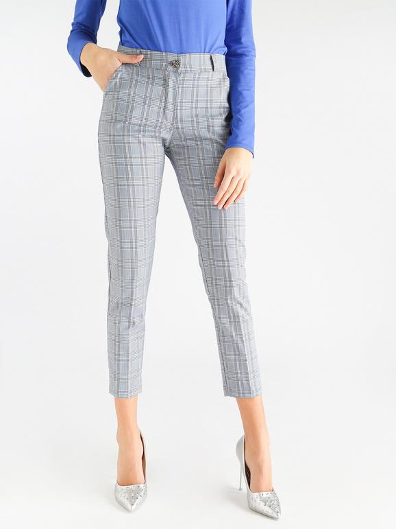 Frenetika Pantaloni scozzesi donna Pantaloni Casual donna Blu taglia L